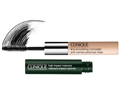Clinique Hight Impact Mascara Line Smoothing Concealer Duo